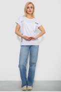 Футболка женская с принтом, цвет белый, 244R2318-5 - фото № 1