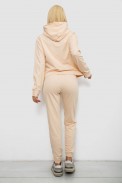 Спортивный костюм женский двухнитка  -уценка, цвет бежевый, 214R1419-005-U-18 - фото № 3
