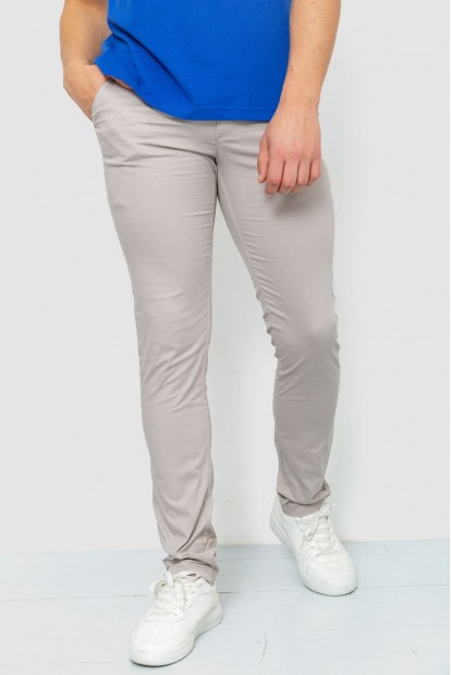 Штани чоловічі класичні  -уцінка, колір бежевий, 243R3324-U-6