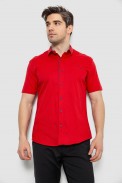 Мужская рубашка с принтом, цвет красный, 186R7128 - фото № 0