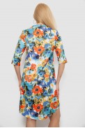 Платье женское с принтом, цвет разноцвет , 230R104-1 - фото № 3