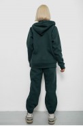 Спортивный костюм женский на флисе, цвет зеленый, 247R1059 - фото № 3