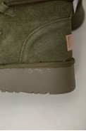Угги женские на меху  -уценка, цвет зеленый, 243RL952-8A-U-1 - фото № 8