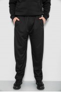 Спортивные штаны мужские, цвет черный, 244R41399 - фото № 0