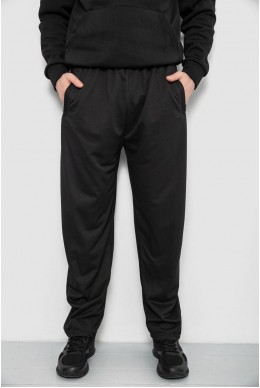 Спортивные штаны мужские, цвет черный, 244R41399