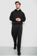 Спортивные штаны мужские, цвет черный, 244R41399 - фото № 1