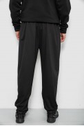 Спортивные штаны мужские, цвет черный, 244R41399 - фото № 3