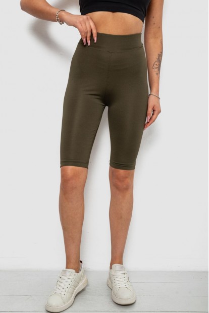 Треки жіночі однотонні, колір хакі, 214R340