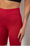 Треки жіночі однотонні, колір бордовий, 214R340 оптом - фото № 4