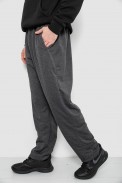 Спортивные штаны мужские, цвет серый, 244R41399 - фото № 2