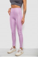 Лосини жіночі однотонні, колір бузковий, 214R155-1 - фото № 2