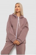 Спортивный костюм женский на флисе, цвет мокко, 238R5715-5 - фото № 1