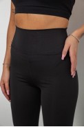 Лосини жіночі однотонні, колір чорний, 214R155 оптом - фото № 4
