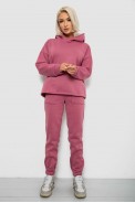 Спортивный костюм женский на флисе, цвет пудровый, 257R88 - фото № 0