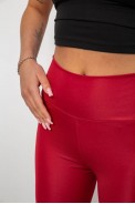 Лосини жіночі однотонні, колір бордовий, 214R155 - фото № 4