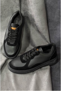 Кеди чоловічі, колір чорний, 248RR128-1R