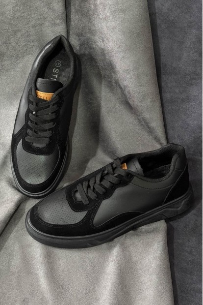 Кеди чоловічі, колір чорний, 248RR128-1R