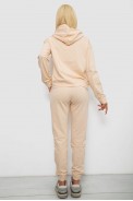 Спортивный костюм женский двухнитка  -уценка, цвет бежевый, 214R1419-006-U-20 - фото № 3
