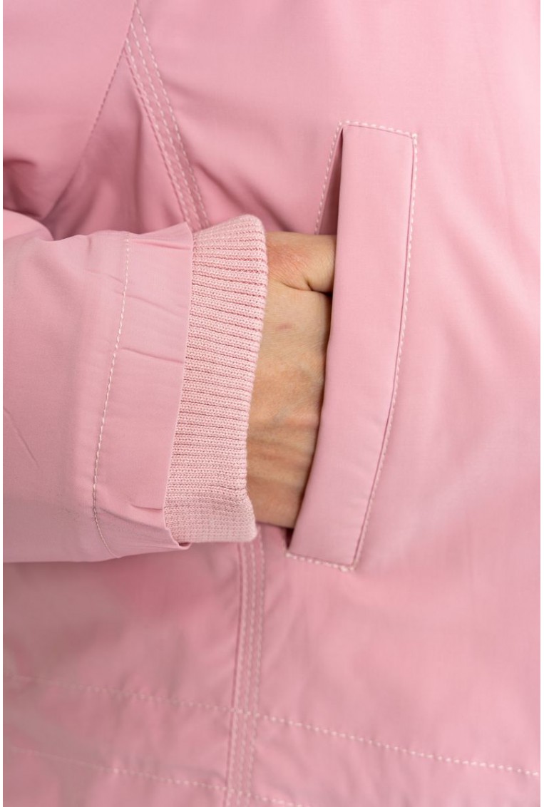 Купить Куртка женская, цвет розовый, 224R19-16-1 - Фото №9