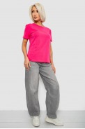 Футболка женская однотонная, цвет розовый, 204R3333 - фото № 1