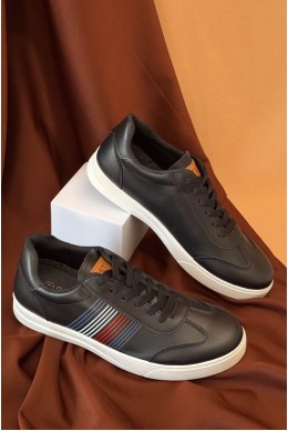 Кеди чоловічі, колір чорно-білий, 248RR202