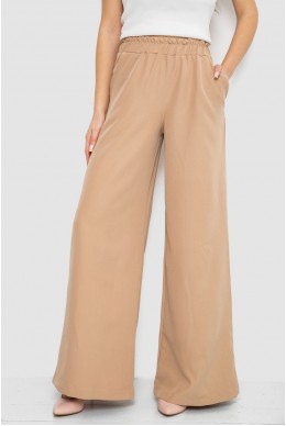 Штани жіночі вільного крою, колір бежевий, 119R350-2