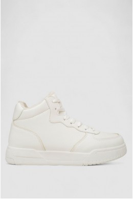 Кроссовки женские зимние на меху, цвет белый, 248RAD03