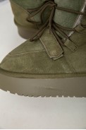 Угги женские на меху  -уценка, цвет зеленый, 243RL952-8A-U-15 - фото № 6