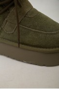 Угги женские на меху  -уценка, цвет зеленый, 243RL952-8A-U-16 - фото № 7
