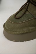 Угги женские на меху  -уценка, цвет зеленый, 243RL952-8A-U-20 - фото № 8