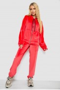 Спортивний костюм жіночий велюровий  -уцінка, колір кораловий, 238R107-1-U-5 - фото № 0