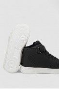 Кроссовки женские зимние на меху  -уценка, цвет черно-белый, 248RH1040-U-1 - фото № 4