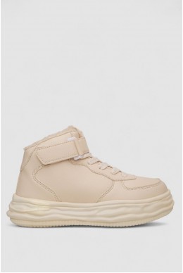 Кроссовки женские зимние на меху  -уценка, цвет бежевый, 248RCX686-U-1