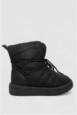 Дутики женские зимние на меху, цвет черный, 248RFM500
