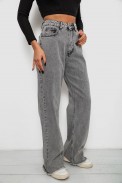 Джинси жіночі MOM, колір сірий, 244R1948 - фото № 2