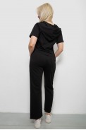 Спортивный костюм женский, цвет черный, 221R106 - фото № 3