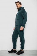 Спортивний костюм чоловічий на флісі, колір зелений, 238R029 - фото № 2