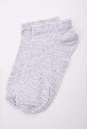 Жіночі короткі шкарпетки, світло-сірого кольору, 167R214-1