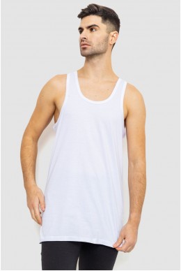 Майка мужская нательная  -уценка, цвет белый, 219R002-1-U