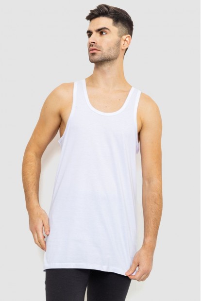 Майка мужская нательная  -уценка, цвет белый, 219R002-1-U-2