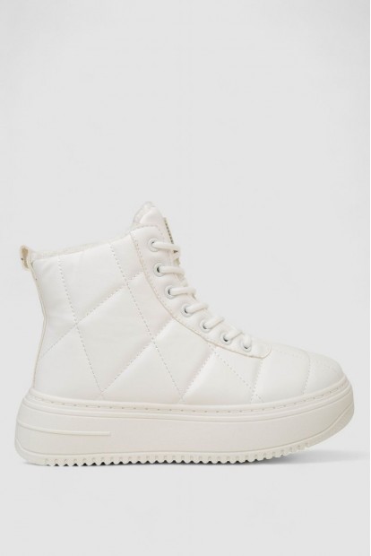 Кроссовки женские зимние на меху, цвет белый, 248RTM160