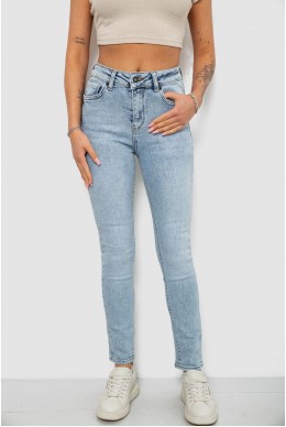 Джинсы женские Amerikan, цвет голубой, 244R00156