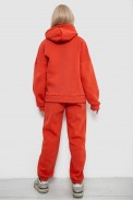 Спортивний костюм жіночий на флісі  -уцінка, колір теракотовий, 238R5726-U-7 - фото № 3