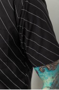 Сорочка чоловіча в смужку, колір чорно-білий, 167R968 - фото № 4