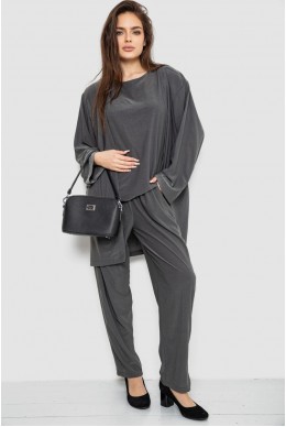 Костюм женский тройка классический  -уценка, цвет хаки, 167R0120-U