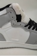 Кросівки жіночі зимові на хутрі  -уцінка, колір біло-сірий, 248RHB470-2-U-1 оптом - фото № 6