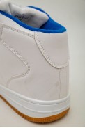 Кроссовки мужские зимние на меху  -уценка, цвет бело-синий, 248RH1020-U-14 - фото № 7