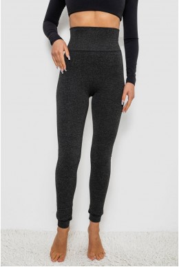 Лосини утеплені на флісі, колір сірий, 139RF502