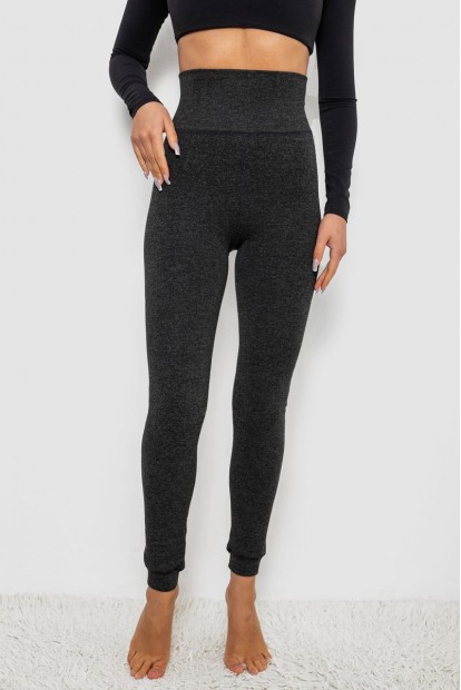 Лосини утеплені на флісі, колір сірий, 139RF502