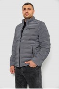 Куртка мужская демисезонная 214R833К -уценка, цвет Серый - фото № 2